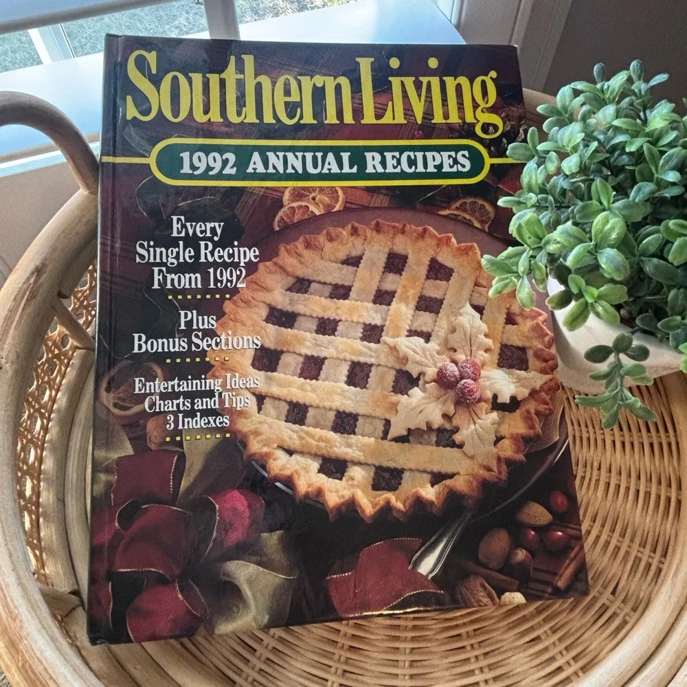 Southern Living 1992 Annual Recipes Cookbook